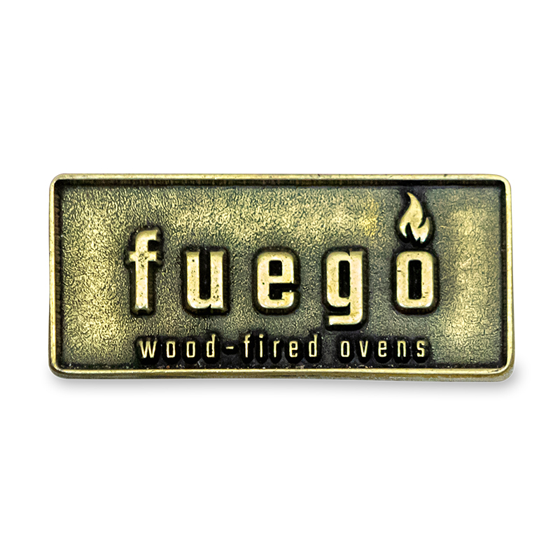 Fuego Replacement Brass Badge