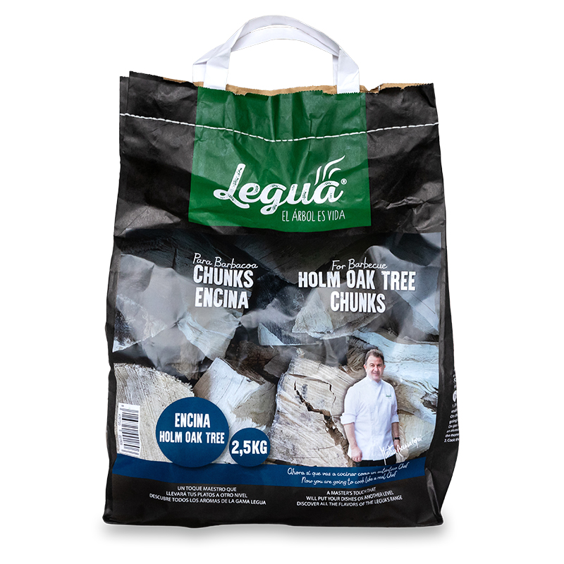 Legua Holm Oak Wood Chunks 2.5Kg