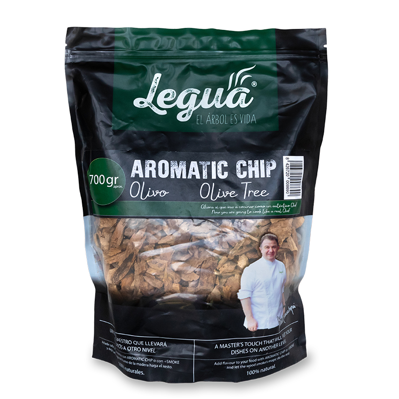 Legua Olive Tree Wood Chips 700g