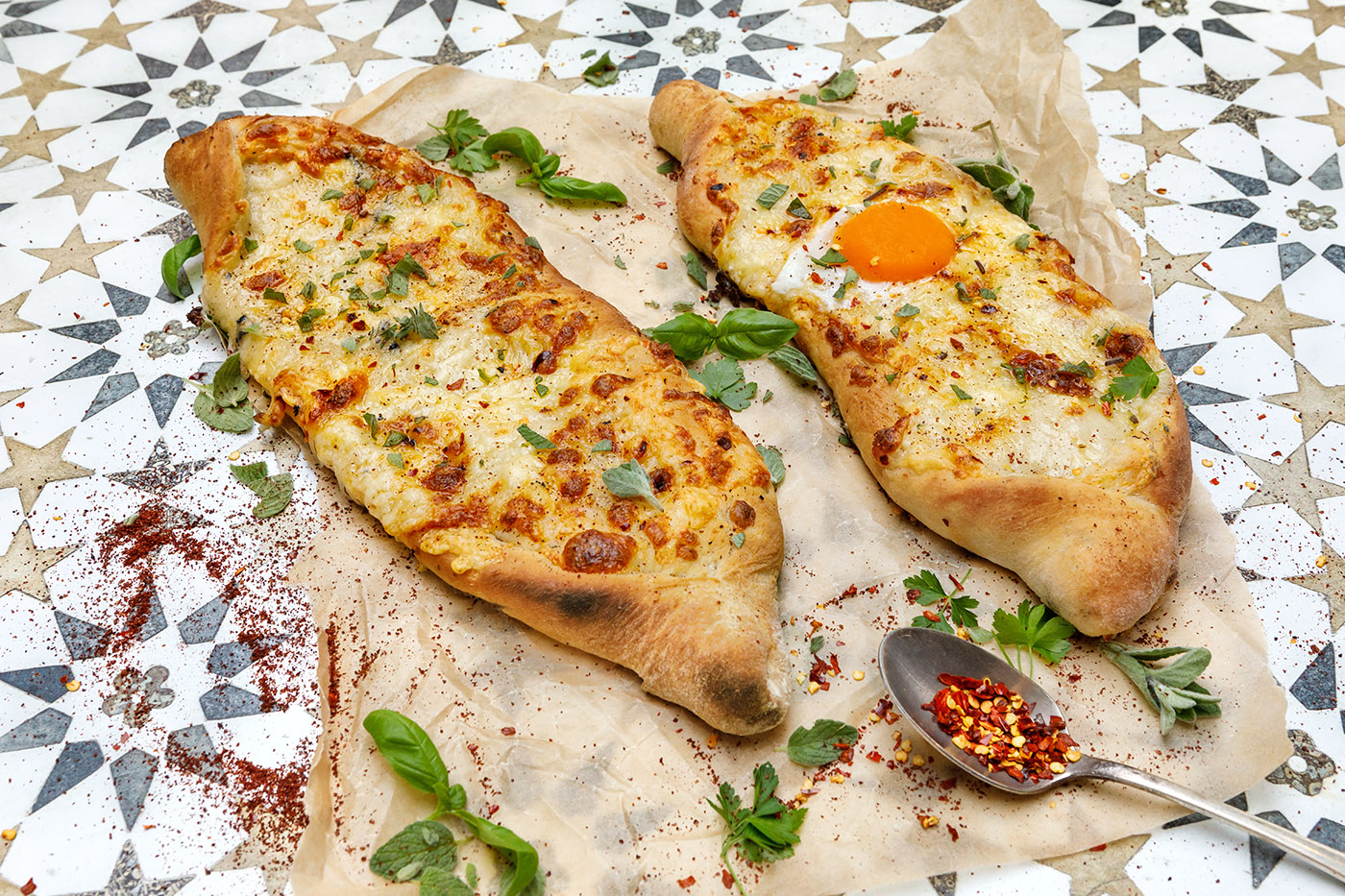 Turkish Pide Recipe | Cheese Pide Recipe | Fuego